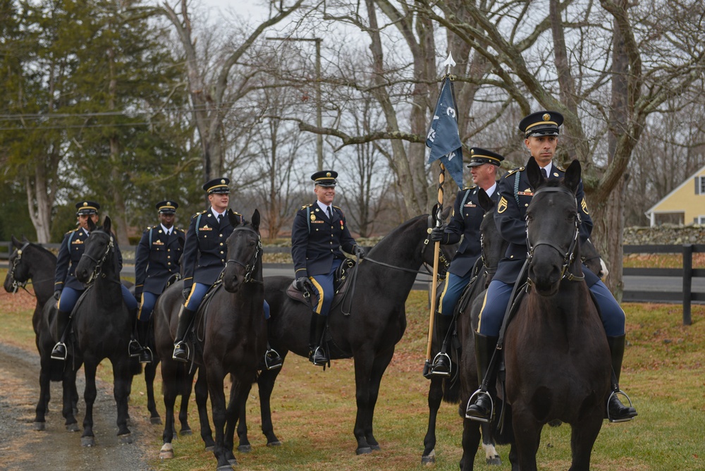 Caisson Christmas Parade in Middleburg