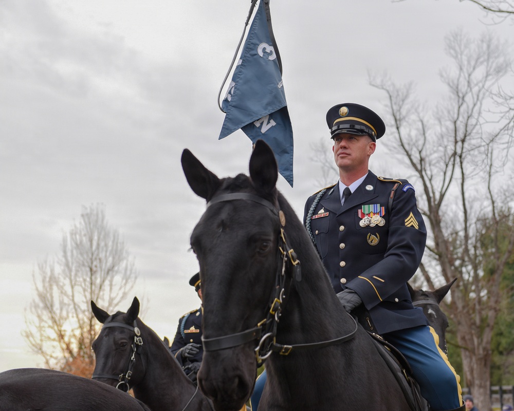 Caisson Christmas Parade in Middleburg