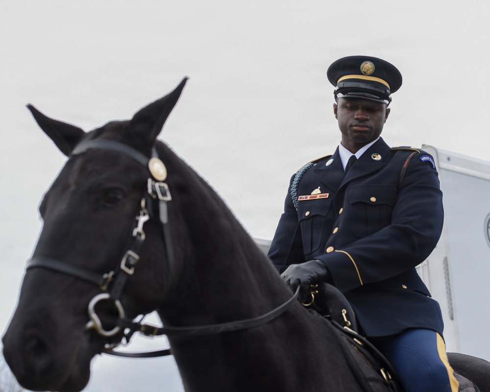 Caisson Christmas Parade in Middleburg