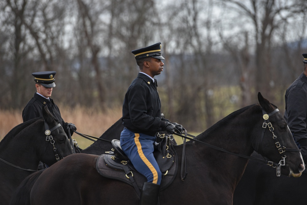 Caisson Christmas Parade in Middleburg