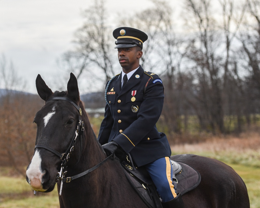 Caisson Christmas Parade in Middleburg