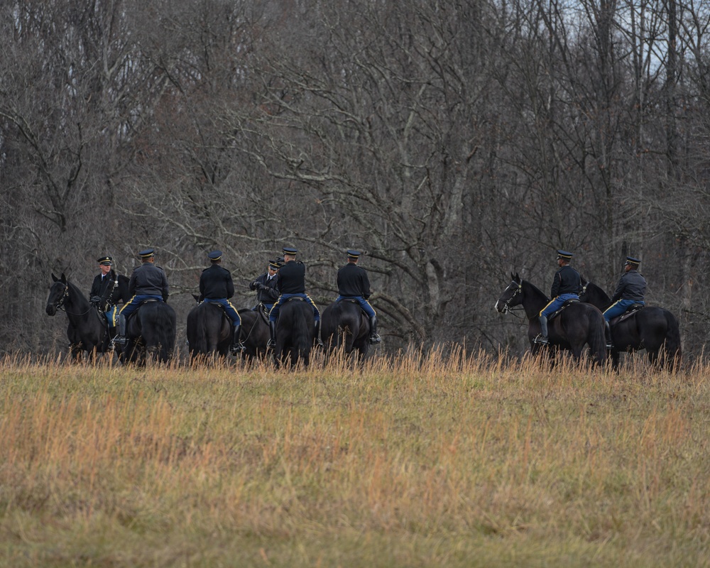 Caisson Christmas Parade in Middleburg