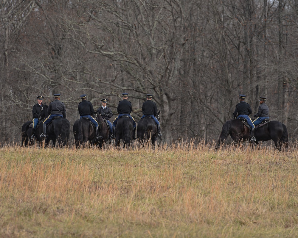 Caisson Christmas Parade in Middleburg