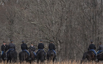 Caisson Christmas Parade in Middleburg