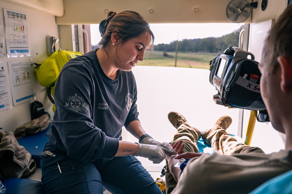 Barksdale Paramedics Remain Mission Ready