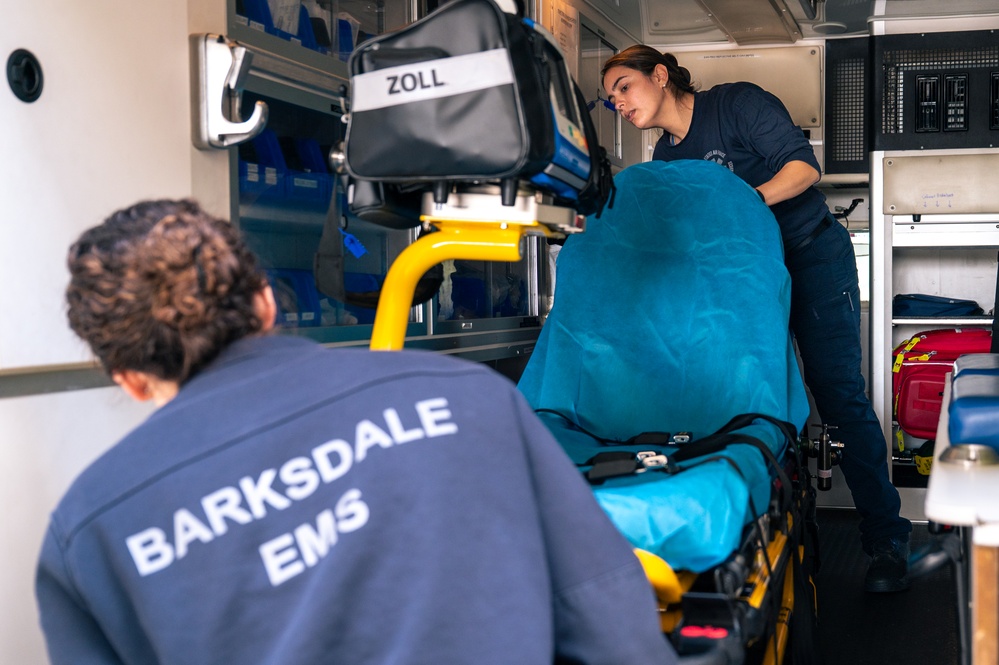 Barksdale Paramedics Remain Mission Ready