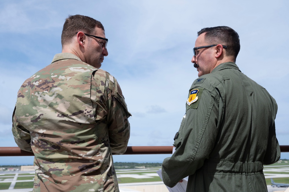 11th Air Force commander tours Andersen AFB, witnesses ‘Forward Edge’