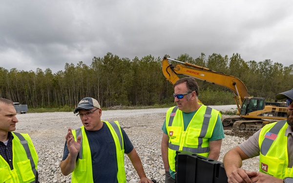 Missouri River Navigation Structure repairs continue with Cora Island flow control structures after severe damage from 2019 Flood