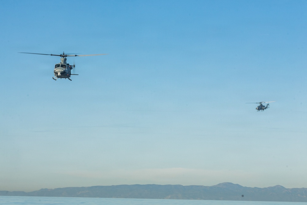 U.S. Marines with 1st Recon Bn. conduct maritime domain awareness during Steel Knight 25