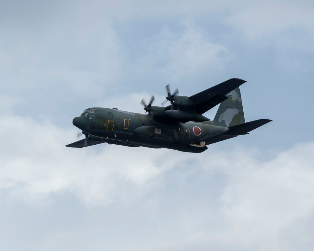 US, Canada, Japan, ROK air forces conduct practice airdrop missions for OCD25