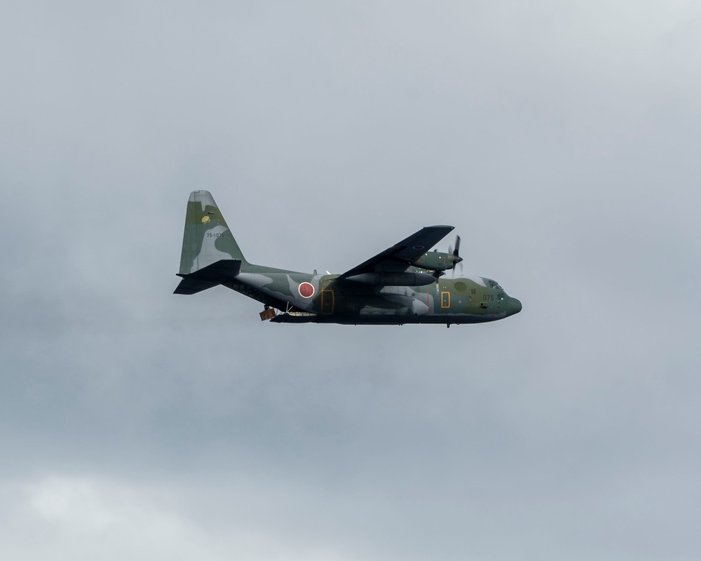 US, Canada, Japan, ROK air forces conduct practice airdrop missions for OCD25