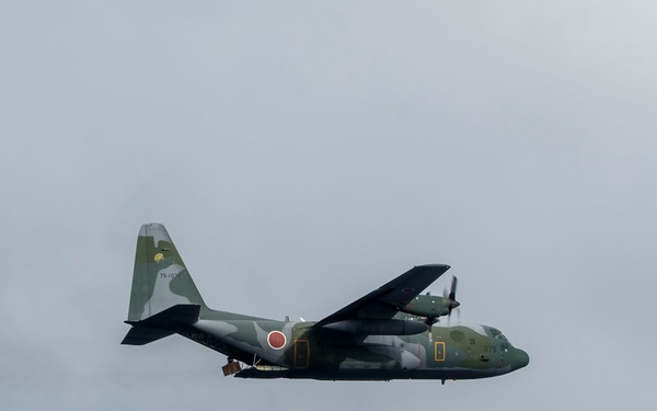 US, Canada, Japan, ROK air forces conduct practice airdrop missions for OCD25