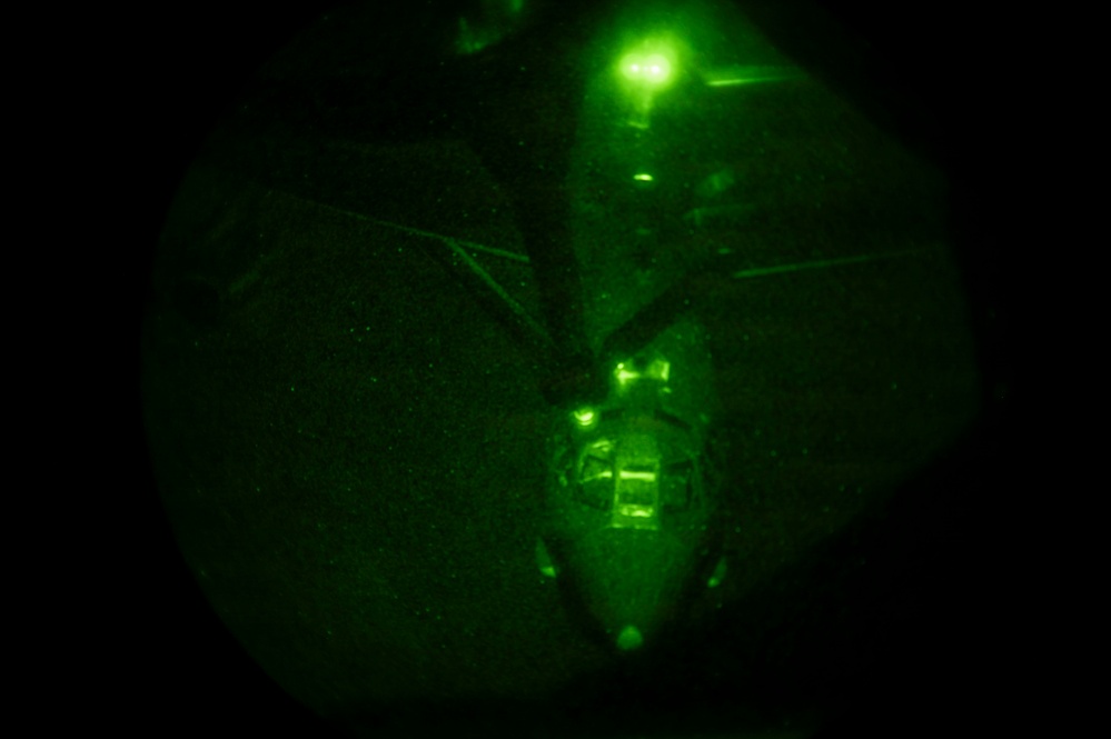 Alaskan Command integrates with USCG Kimball and B-52’s in the Gulf of Alaska