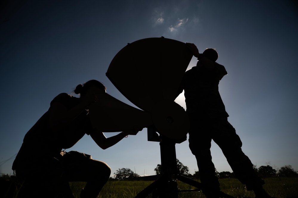 The 4th EAS sets up for Operation KENNEY STRIKES BACK