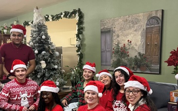 China Lake Sailors Bring Holiday Cheer to Nursing Home Residents
