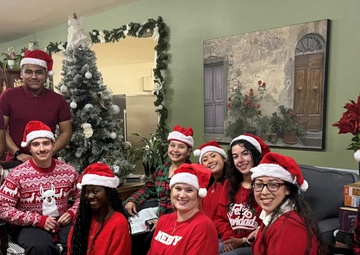 China Lake Sailors Bring Holiday Cheer to Nursing Home Residents