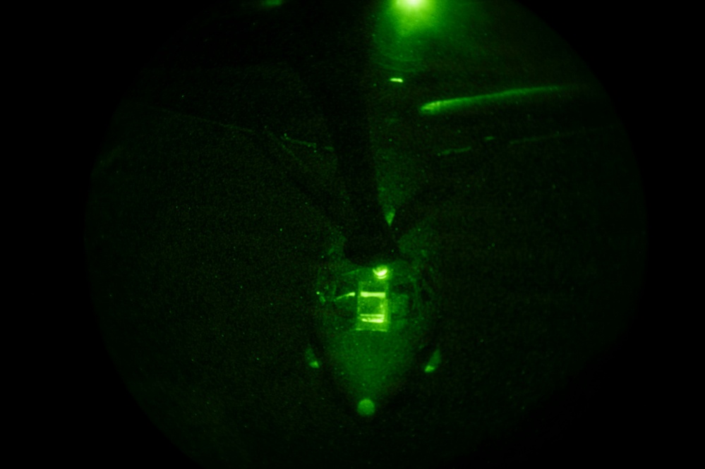 Alaskan Command integrates with USCG Kimball and B-52’s in the Gulf of Alaska