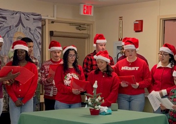 China Lake Sailors Bring Holiday Cheer to Nursing Home Residents