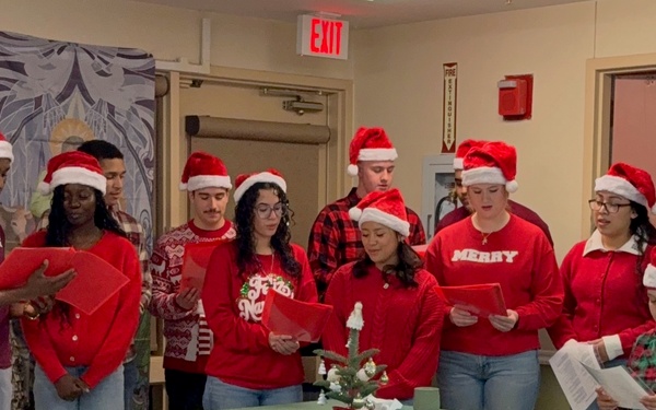 China Lake Sailors Bring Holiday Cheer to Nursing Home Residents