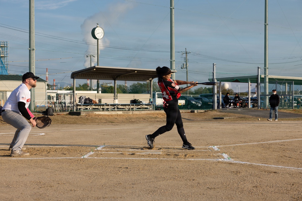 DVIDS - Images - U.S. Service Members Versus Local Community Softball ...