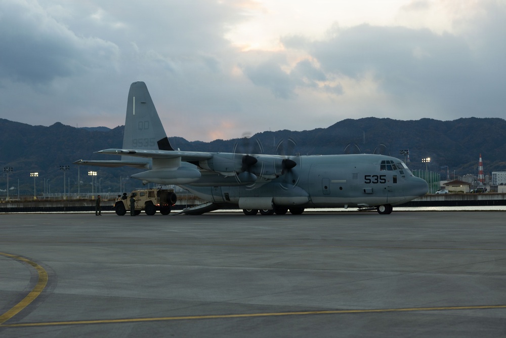 Typhoon Crossbow 26.1 | 3/12 executes HIRAIN on Iwakuni