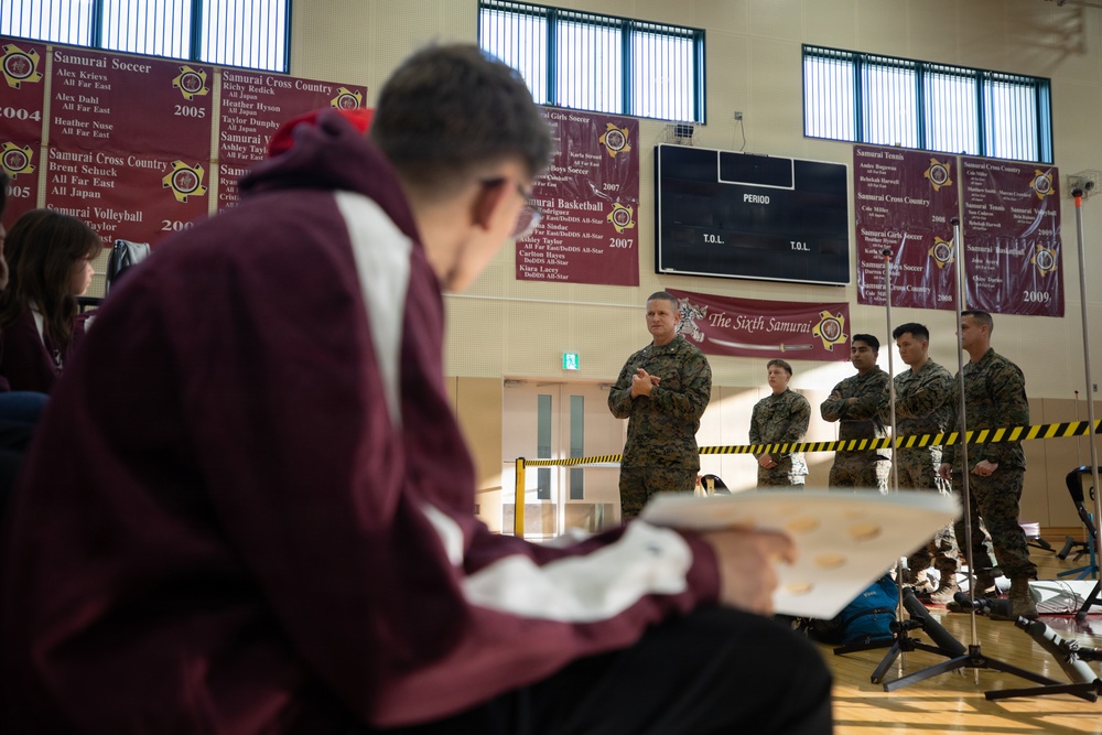 JROTC Cadets compete in air rifle marksmanship competition at MCAS Iwakuni