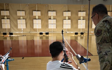 JROTC Cadets compete in air rifle marksmanship competition at MCAS Iwakuni
