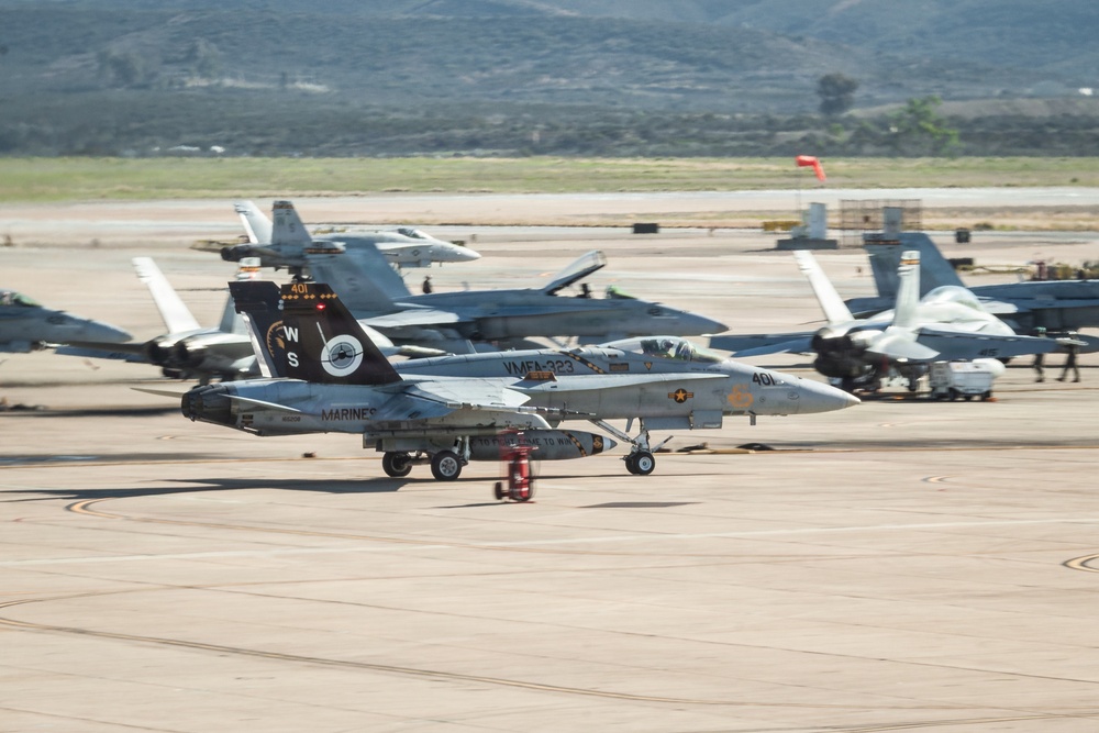 Steel Knight 25: Death Rattlers depart Miramar for defensive counterair mission