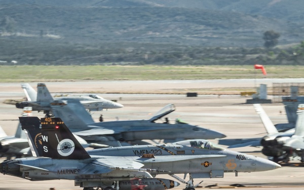 Steel Knight 25: Death Rattlers depart Miramar for defensive counterair mission