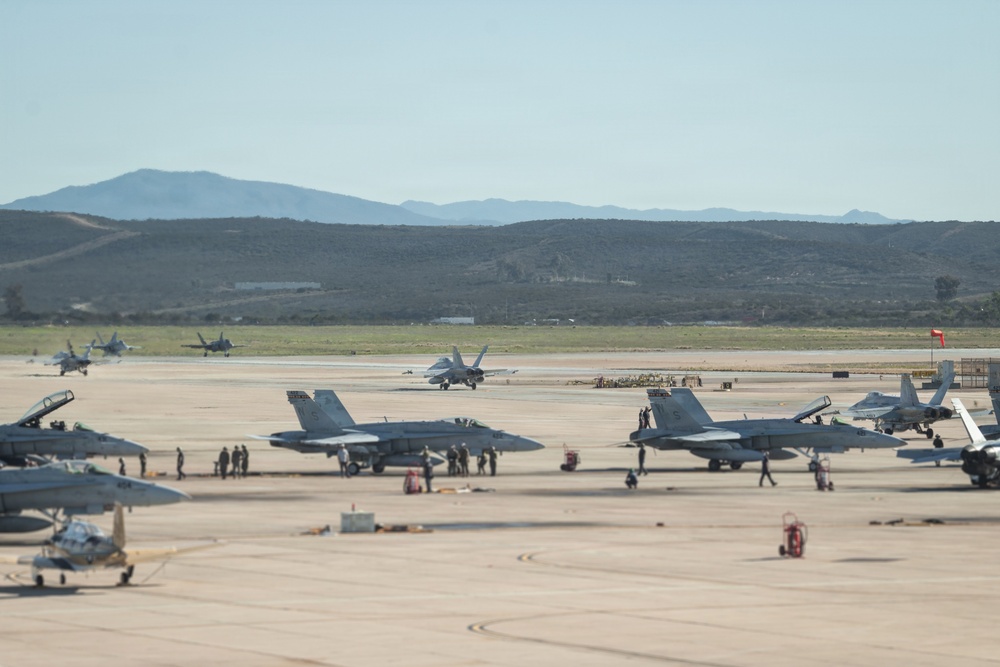 Steel Knight 25: Death Rattlers depart Miramar for defensive counterair mission