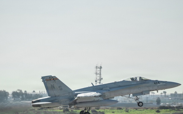 Steel Knight 25: Death Rattlers depart Miramar for defensive counterair mission