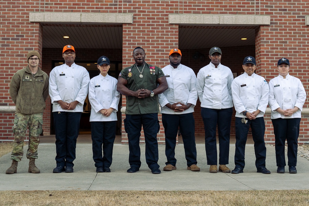 Chef Andre Rush Visits Camp Humphreys DFACs