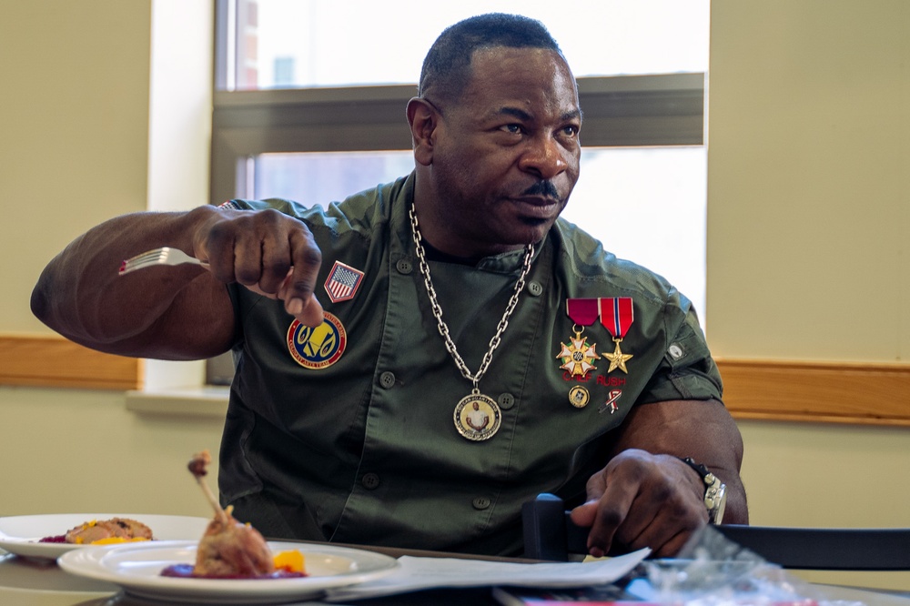 Chef Andre Rush Visits Camp Humphreys DFACs
