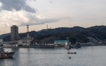 George Washington returns to Commander, Fleet Activities Yokosuka