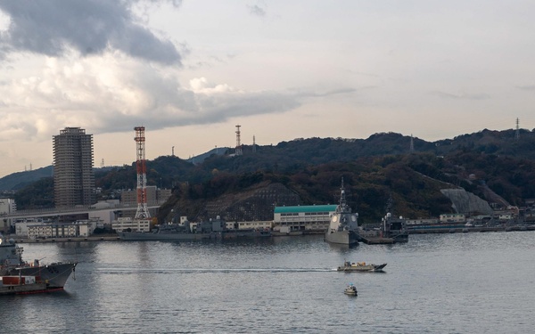 George Washington returns to Commander, Fleet Activities Yokosuka