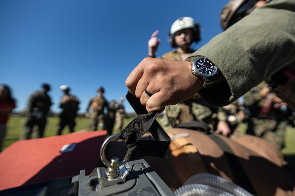 Aid From Above: Purple Foxes Conduct Mass Casualty Training