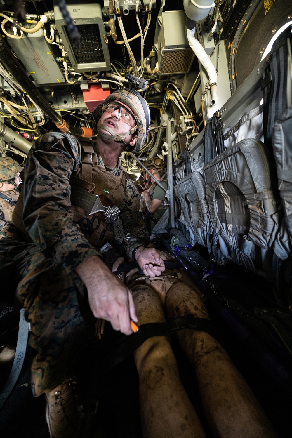 Aid From Above: Purple Foxes Conduct Mass Casualty Training