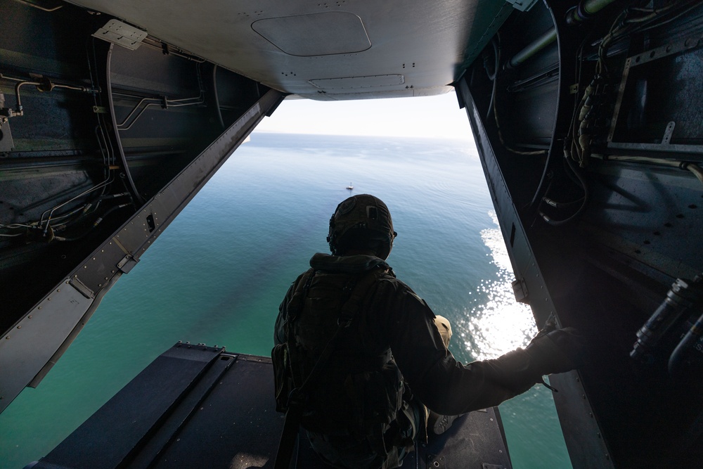 Aid From Above: Purple Foxes Conduct Mass Casualty Training