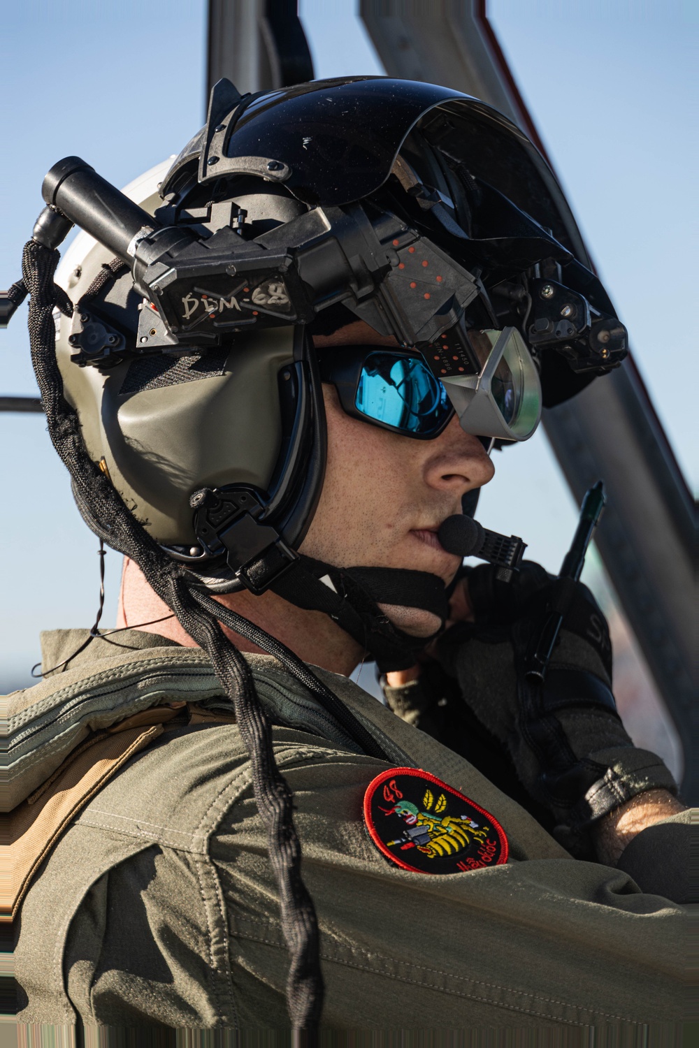 U.S. Marines with HMLA-367 provide close air support during Steel Knight 25