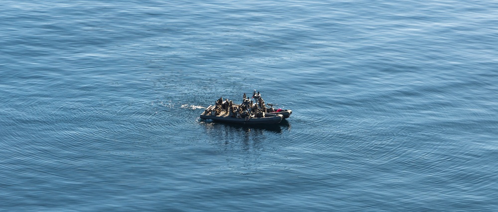 U.S. Marines with HMLA-367 provide close air support during Steel Knight 25