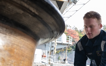 George Washington returns to Commander, Fleet Activities Yokosuka