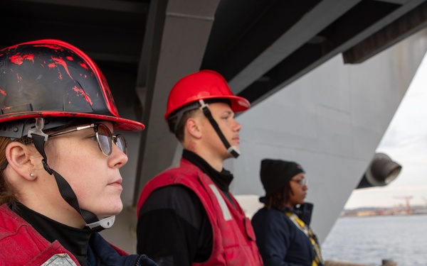 George Washington returns to Commander, Fleet Activities Yokosuka