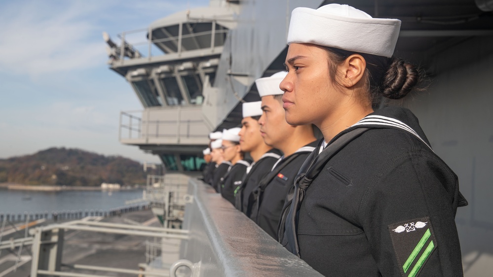 George Washington returns to Commander, Fleet Activities Yokosuka
