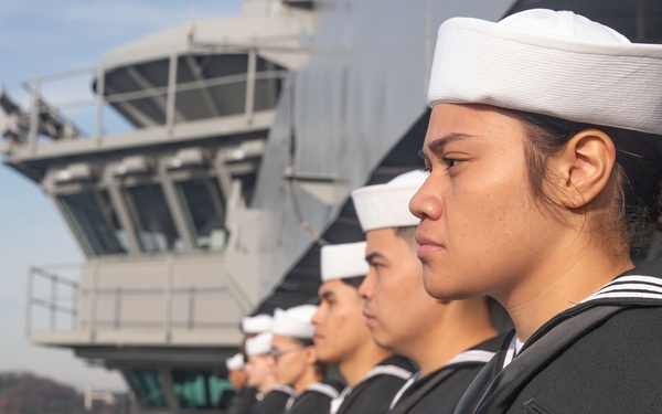 George Washington returns to Commander, Fleet Activities Yokosuka