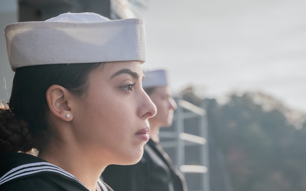 George Washington returns to Commander, Fleet Activities Yokosuka