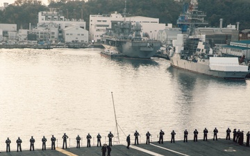 George Washington returns to Commander, Fleet Activities Yokosuka