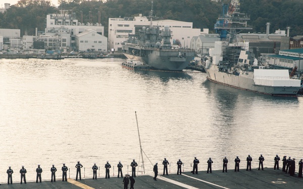 George Washington returns to Commander, Fleet Activities Yokosuka