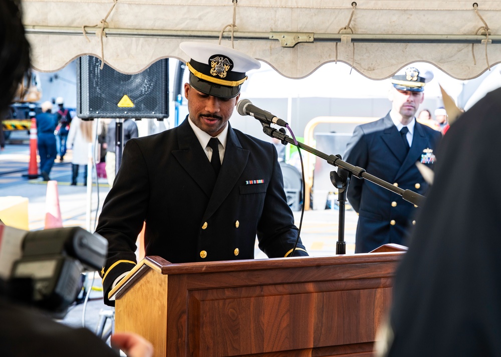 George Washington returns to Commander, Fleet Activities Yokosuka