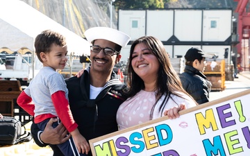 George Washington returns to Commander, Fleet Activities Yokosuka