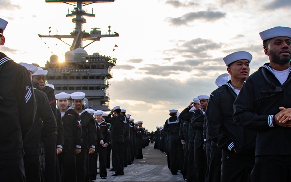George Washington returns to Commander, Fleet Activities Yokosuka
